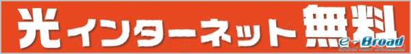 光インターネット無料